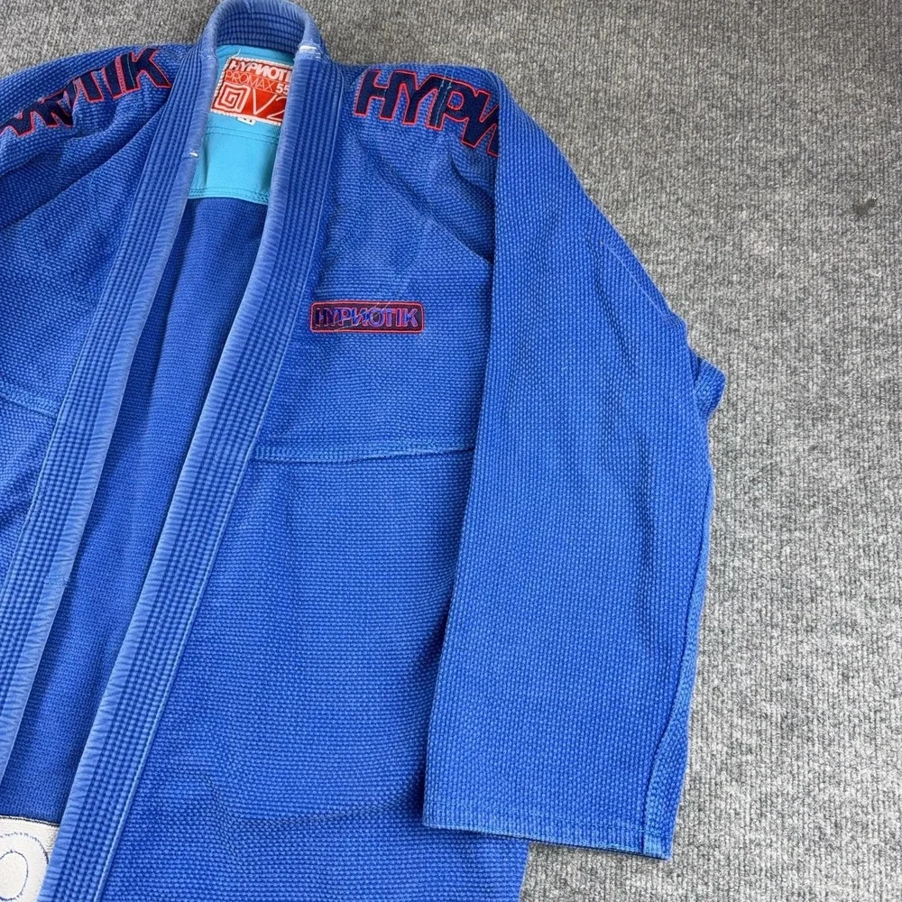 Hypnotik Promax 550 V2 Jiu Jitsu Gi Jacket Mens XL Blue BJJ Top Kimono